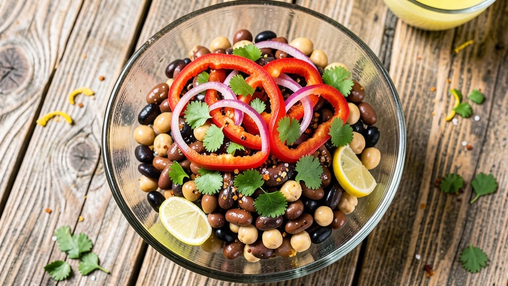 Cold Three Bean Salad Recipe: Crunchy, Protein-Packed Picnic Perfection