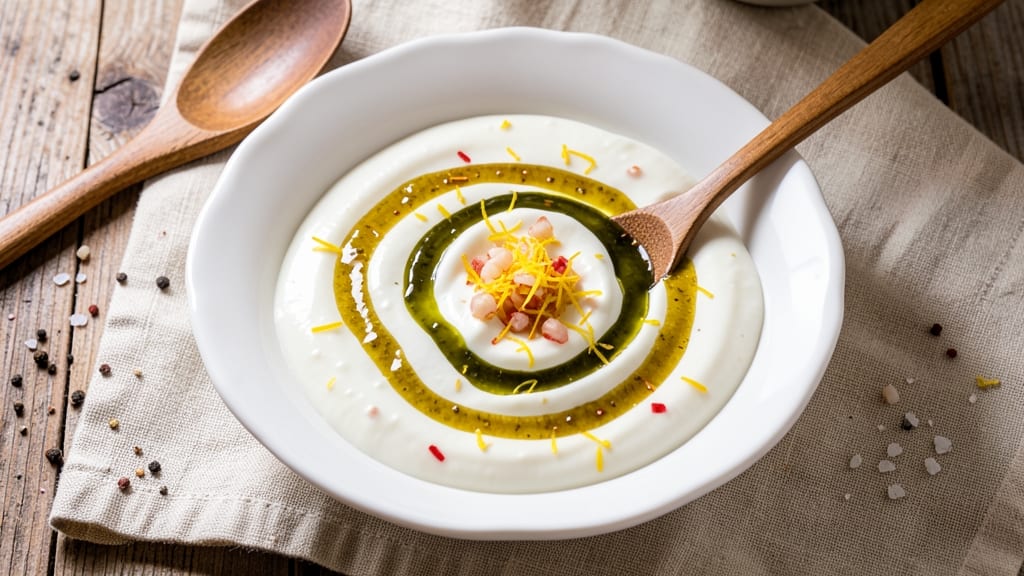 Albasha Salad Dressing Recipe: Smoky Garlic Yogurt With Lemon Zest