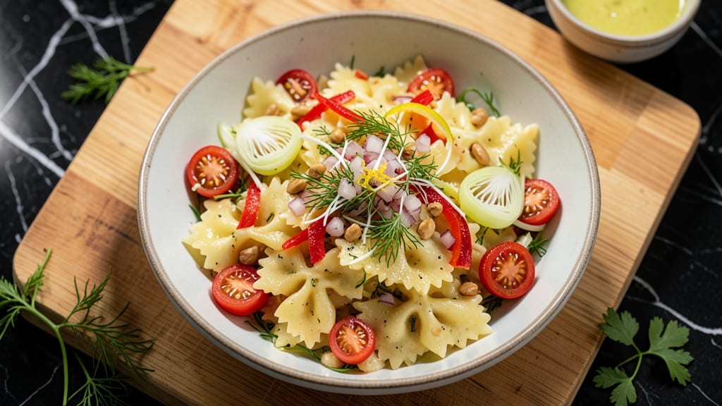 Alison Roman's Pasta Salad Recipe: Celery Crown Crunch Meets Creamy Herb Cheese Twist
