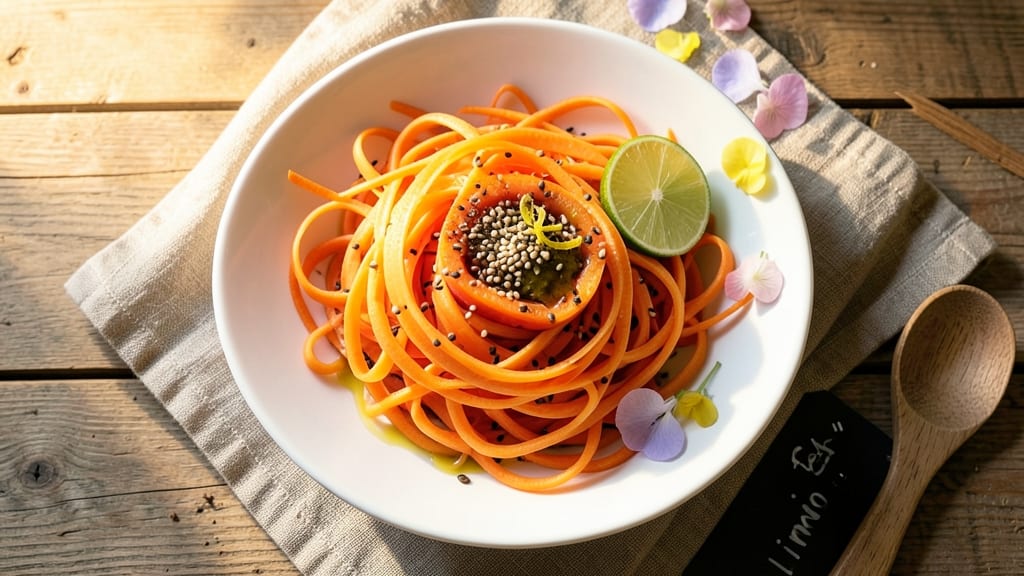 Carrot Ribbon Salad TikTok Recipe: Viral Crunch With Zero-Mess Prep