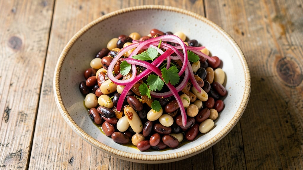 5 Bean Salad Recipe No Sugar: Bold Herb Vinaigrette Without Sweetness