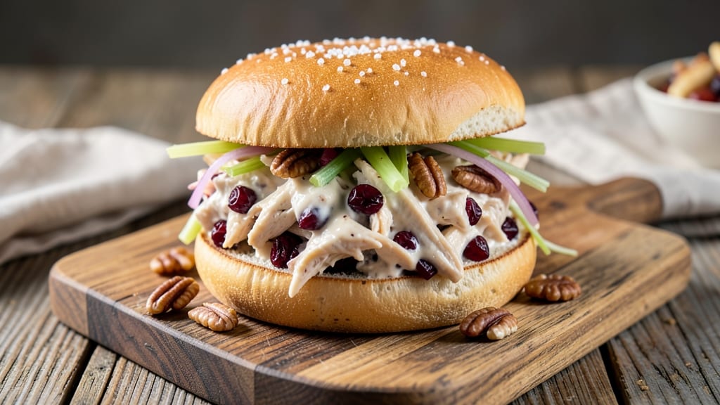 Chicken Salad Sandwich Recipe with Cranberries and Pecans: Sweet-Tart Crunch That Elevates Every Bite