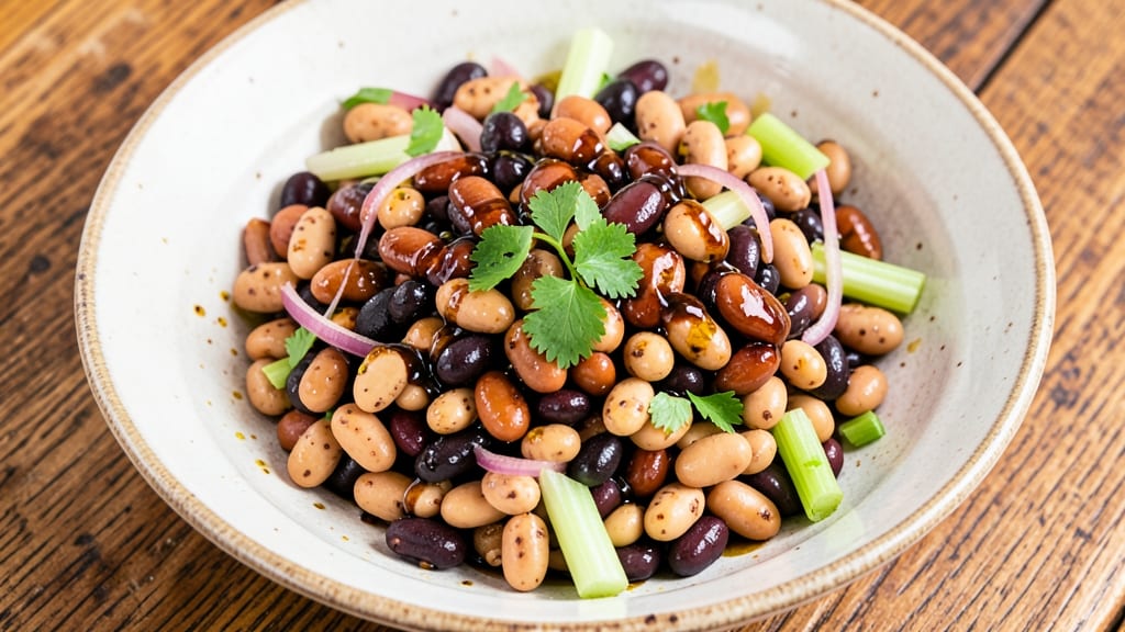 3 Bean Salad Recipe With Balsamic Vinegar: Bright Tangy Bite That Elevates Any Meal