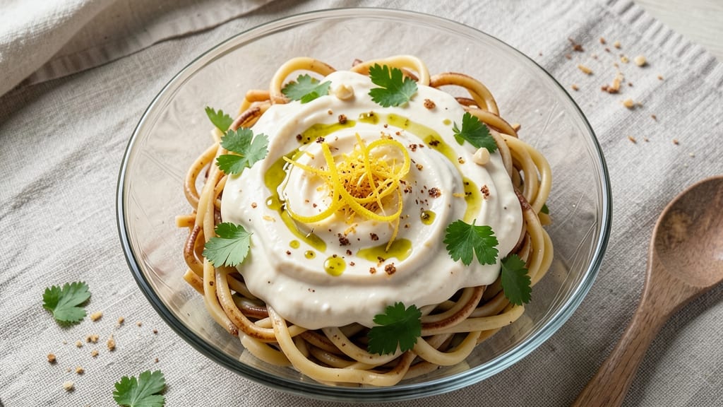 Vegan Creamy Pasta Salad Recipe: No-Cook Creaminess With Crisp Celery