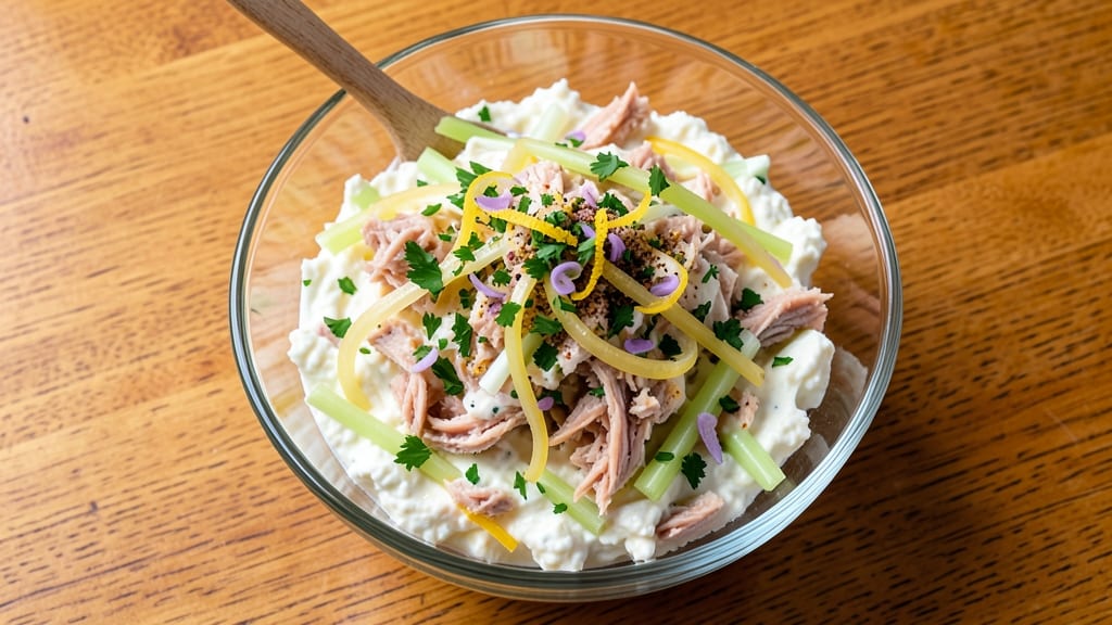 African American Tuna Salad Recipe: Bold Herb-Cream Cheese Crunch Without Mayo